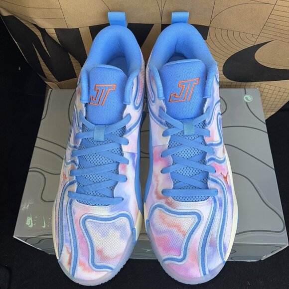 NEW Nike Air Jordan Tatum 3 Tie Dye Blue Basketball FZ6598 400 Men Size 10.5 main image 4